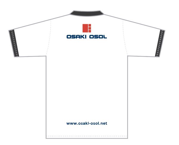 画像2: 【10月31日から予約販売開始】OSAKI-OSOL レプリカシャツ 2025-2026 AWAY (2)