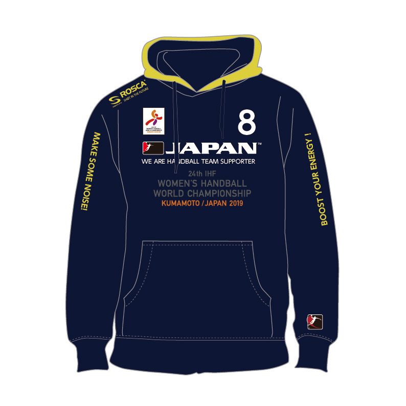 日本代表応援プルオーバーパーカー Handballfan ハンドボールファン 日本代表応援プルオーバーパーカー Handballfan ハンドボールファン